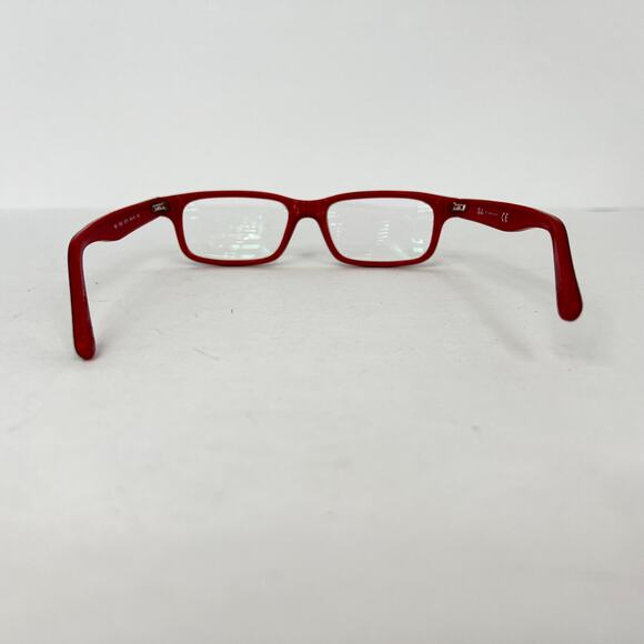 Ray-Ban RB1535 3573 Eyeglasses Black Red Rectangular Kids FRAMES ONLY 48-16-130 - Picture 3 of 16